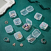 Transparent Plastic Box CON-WH0085-93-5
