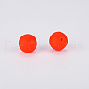 Round Silicone Focal Beads SI-JX0046A-08-2