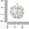 304 Stainless Steel & Rhinestone Pendants STAS-M123-02A-PG-3