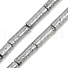 Electroplated Natural Lava Rock Beads Strands G-K388-03B-03-3