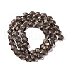 Natural Ice Obsidian Beads Strands G-C179-A40-03-3
