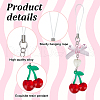 Resin & Acrylic Mobile Straps HJEW-BC00031-4