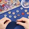 100Pcs Transparent Acrylic Beads TACR-CJ0001-72-4