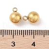 Ion Plating(IP) 304 Stainless Steel Charms STAS-G336-04D-G-3