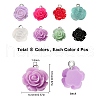 SUNNYCLUE Opaque Resin Pendants RESI-SC0001-50-2
