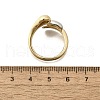 Brass Cuff Rings for Women RJEW-G347-04GP-5