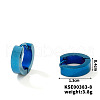 Fashionable Stainless Steel Mirror Polished Hoop Earrings for Hip-hop Street Style WQ4489-9-1