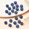 Polymer Clay Rhinestone Beads RB-H284-6MM-2-4
