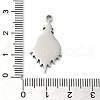 304 Stainless Steel Pendants STAS-D018-01P-3