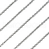 Brass Coated Iron Flat Cable Chains CH-TAC0007-01B-3