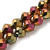 Electroplate Glass Beads Strands EGLA-I019-FP01-1
