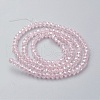 Electroplate Glass Beads Strands EGLA-F124-FR-B05-2