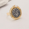 Elegant Zinc Alloy Geometric Adjustable Adjustable Rings Women's Party Accessory FW3774-3-1