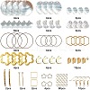 SUNNYCLUE DIY Geometry Style Earring Making Kits DIY-SC0013-20G-2