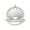 201 Stainless Steel Pendants STAS-I332-03P-1