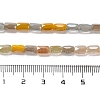 Electroplate Glass Beads Strands EGLA-D030-08F-4