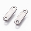 Tarnish Resistant 201 Stainless Steel Chain Tabs STAS-L234-009P-2