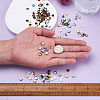 Craftdady 200Pcs 10 Colors Electroplate Glass Seed Beads SEED-CD0001-03A-15