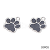 Enamel Pendants PALLOY-CJ0005-01-1