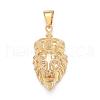 304 Stainless Steel Pendants STAS-I163-061G-1