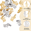 DICOSMETIC 20Pcs 2 Colors 304 Stainless Steel Pendants STAS-DC0013-32-4