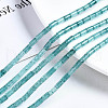 Natural Aquamarine Beads Strands G-S366-077-4