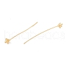 Brass Flower Head Pins FIND-B009-03G-2