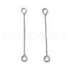 Non-Tarnish 304 Stainless Steel Connector Charms STAS-G291-03C-P-1