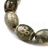 Tibetan Style dZi Beads Strands G-S389-A15-4