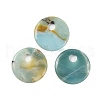 Natural Flower Amazonite Pendants G-C140-10G-1