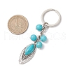 5Pcs Iron and Alloy Keychains KEYC-JKC01151-3