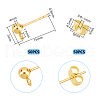 Unicraftale 50Pcs 304 Stainless Steel Stud Earring Findings STAS-UN0059-19-3
