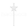 Non-Tarnish 201 Stainless Steel Pendants STAS-S105-LA782-1-1
