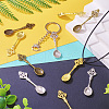 Tibetan Style Alloy Big Pendants TIBE-TA0001-24-20