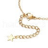 Glass Seed Beads Link Bracelets BJEW-MZ00152-02-4