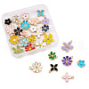 Kissitty 54Pcs 27 Style Alloy Enamel Pendants ENAM-KS0001-05-4