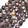 Natural Plum Blossom Tourmaline Beads Strands G-C116-A156-01-2