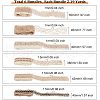 Olycraft 6 Bundles 6 Styles Burlap Ribbon OCOR-OC0001-18-2