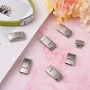 Tarnish Resistant 304 Stainless Steel Bayonet Clasps STAS-K145-24P-4