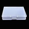 Transparent Plastic Storage Box CON-WH0070-13B-2