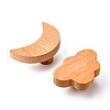 Globleland 6 Sets 3 Style Wood Wall Mounted Hook Hangers AJEW-GL0001-13-3