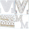 CRASPIRE 15Pcs 3 Style Non Woven Fabrics Costume Accessories DIY-CP0008-17-4