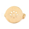 Brass Brooch Pin Findings KK-D266-01LG-1