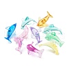 Dolphin Acrylic Transparent Cabochons DIY-D041-07-1