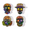 Skull DIY Cup Mat Set Silicone Molds DIY-Z020-04-1