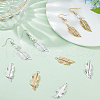 Beebeecraft 20Pcs 2 Colors Brass Pendants KK-BBC0011-26-4