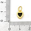 Brass Micro Pave Cubic Zirconia Pendants KK-H204-01G-04-3