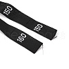  1200Pcs 12 Style Polyester Size Label(80/90/100/110/120/130/140/150/160/170/180/190) FIND-NB0002-47-4