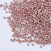 Electroplate Cylinder Seed Beads SEED-Q036-02A-B05-3