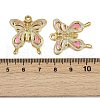 304 Stainless Steel Enamel Pendants STAS-L290-19A-G-3